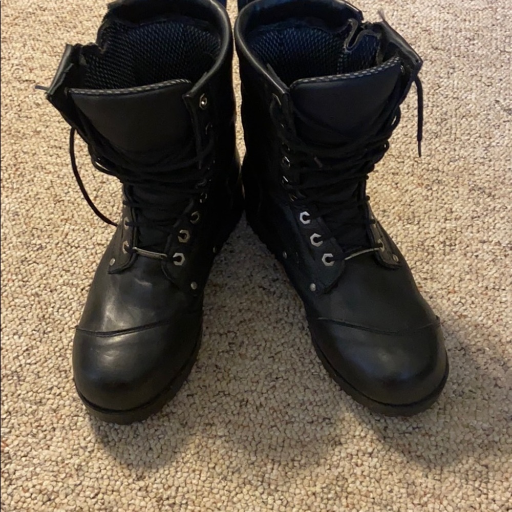Men’s Tourmaster motorcycle boots sz 10